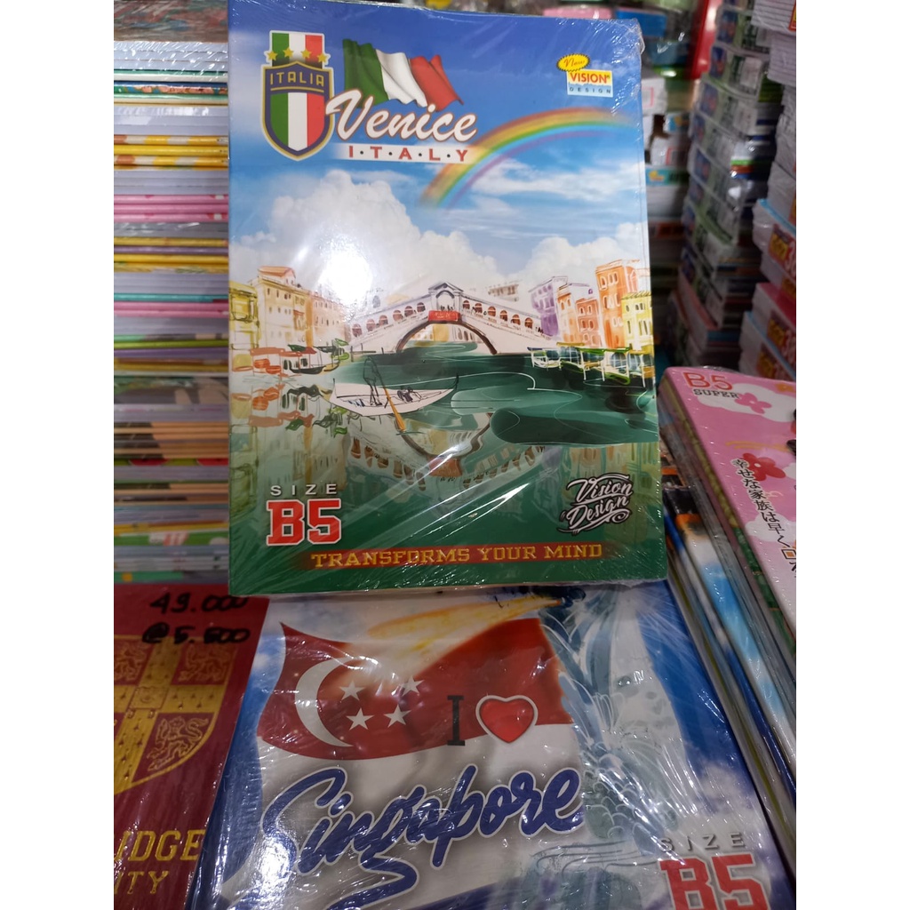 

BUKU TULIS VISION BOXY B5 42