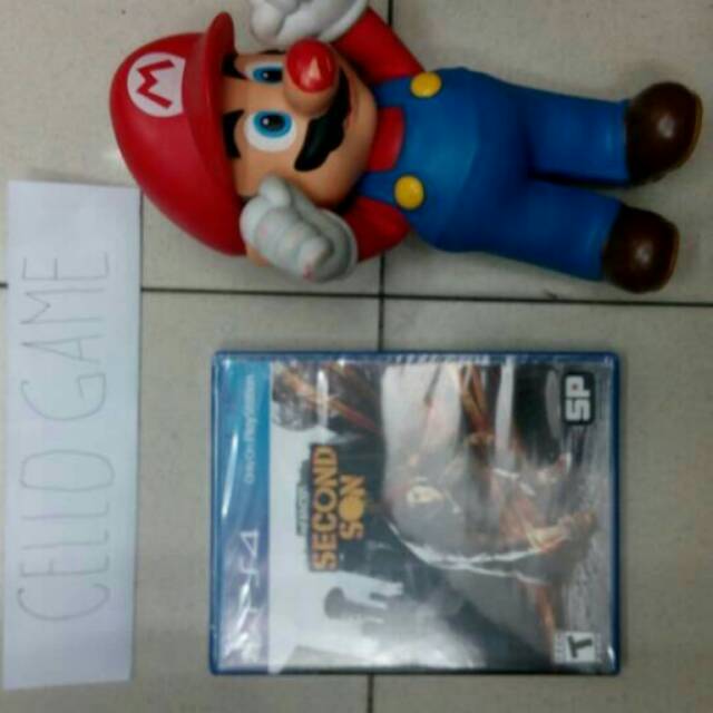 KASET PS4 INFAMOUS SECOND SOONS bekas