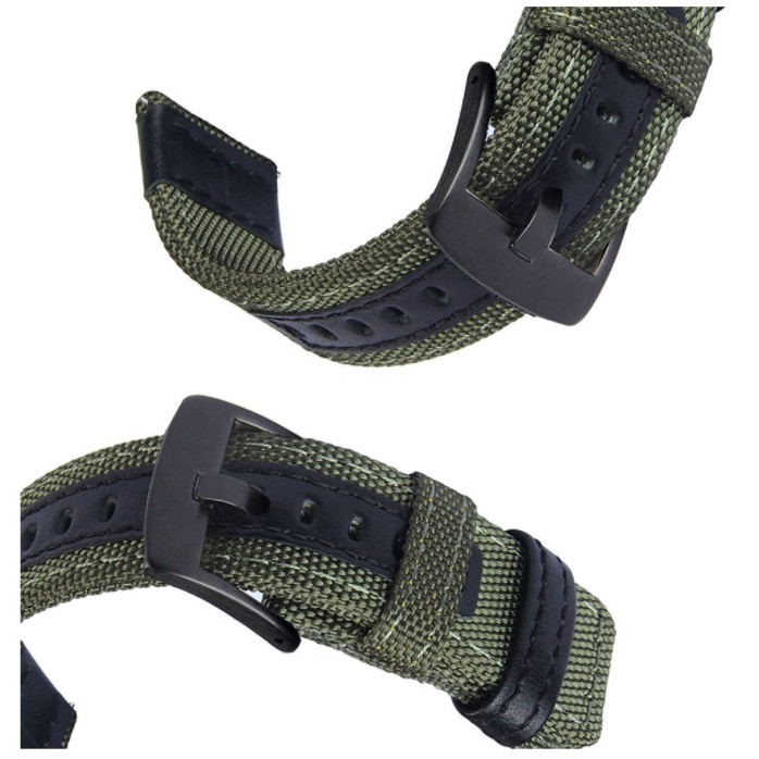 Tali Jam Tangan 22mm Strap Vyatta Fitme One 2021 2022 - Woven Nylon Kanvas