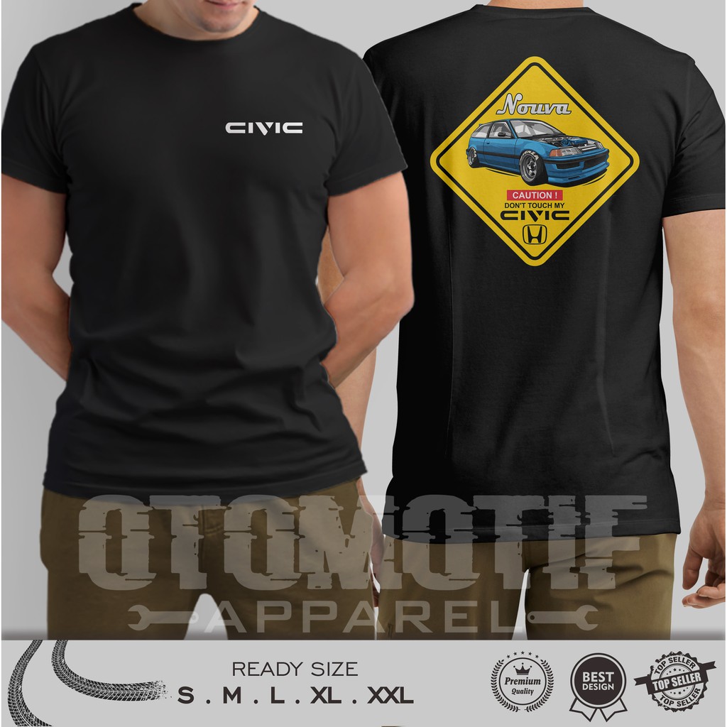 KAOS OTOMOTIF CIVIC NOUVA RACING JDM SERIES 04