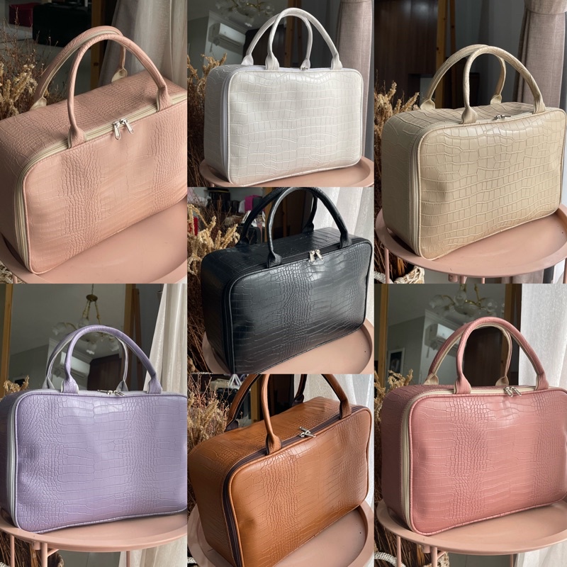 CROCO DOVE SERIES / koper mini / mini koper / travel bag / koper mini fiber