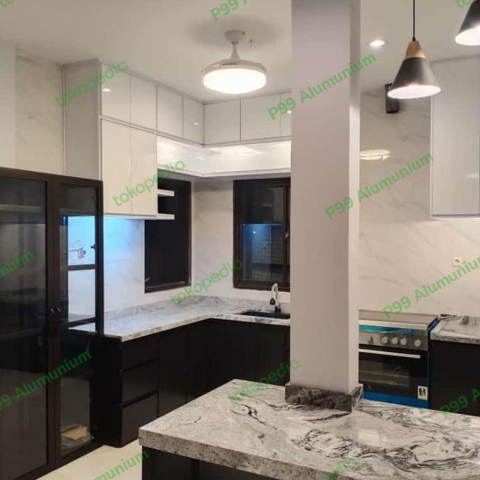 

kitchen set Aluminium ACP spesial order 1