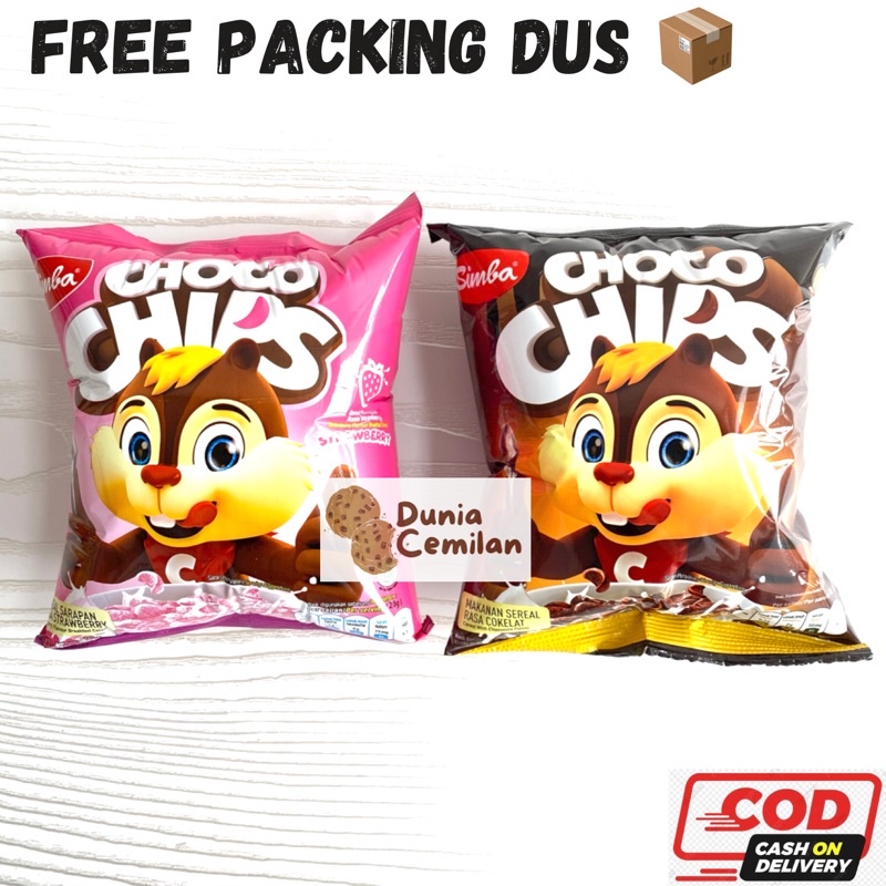 

[TERMURAH!!] Simba Choco Chips 24gr Satuan - snack sereal terbaik termurah diskon nikmat