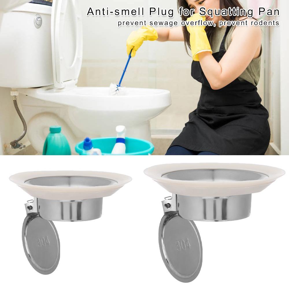 Sumbat Bau Toilet Nanas Berguna Selokan Squatting Pan Aksesoris Kamar Mandi Fitting Toilet Deodorant Stopper