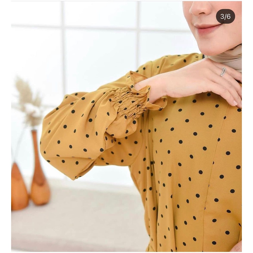 TUNIK POLKA FREE MASKER