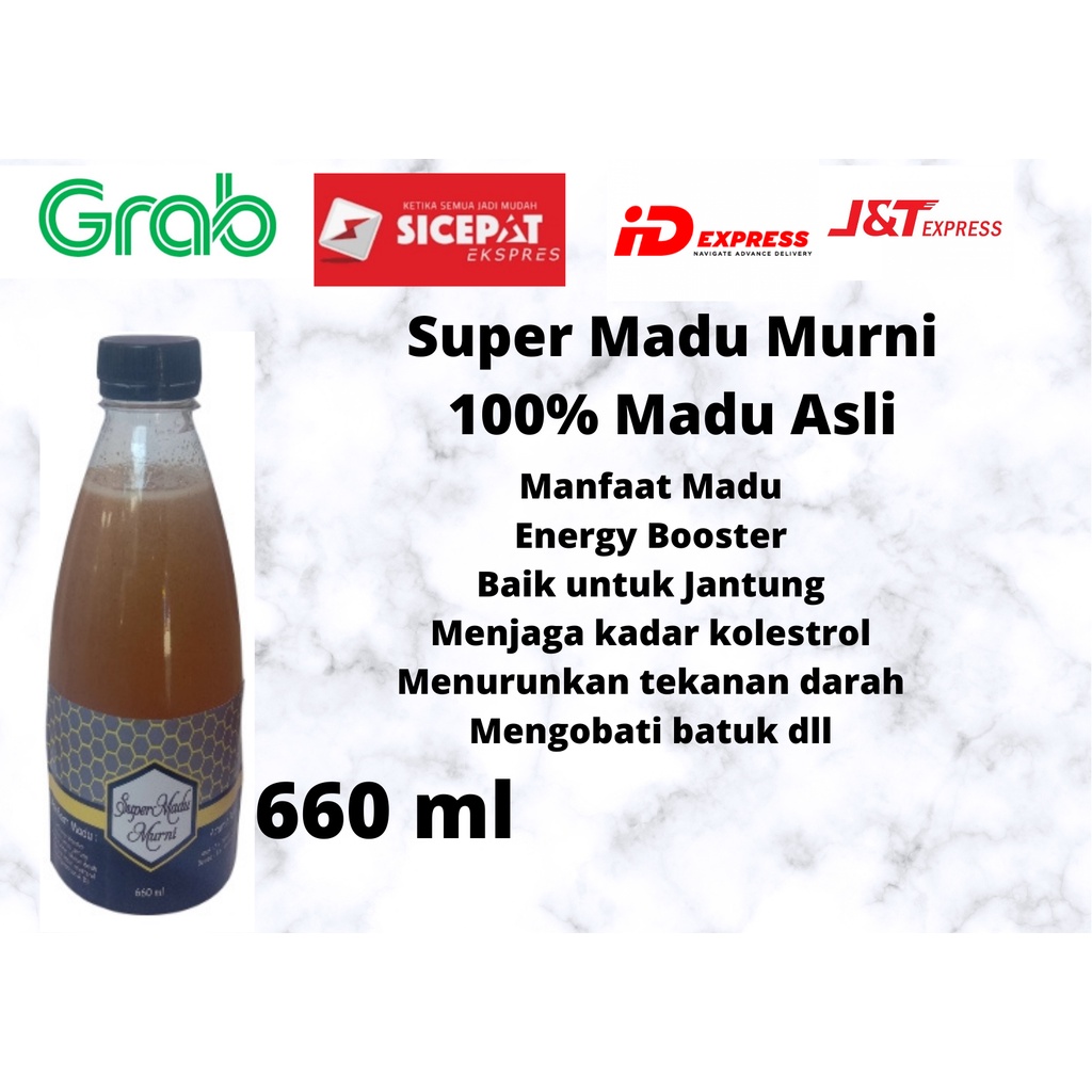 

Madu Murni Asli 660ml FREE Kartu Ucapan
