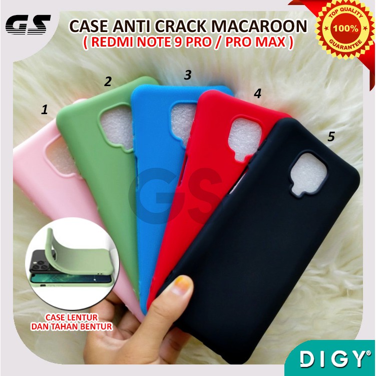 Redmi 9  MI 9A  MI 9C  MI NOTE 9 MI NOTE 9 PRO  TPU Case Casing anticrack Macaron  Warna