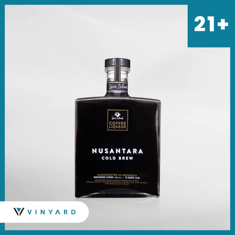 Nusantara Cold Brew Liqueur 750ML ( Original &amp; Resmi By Vinyard )