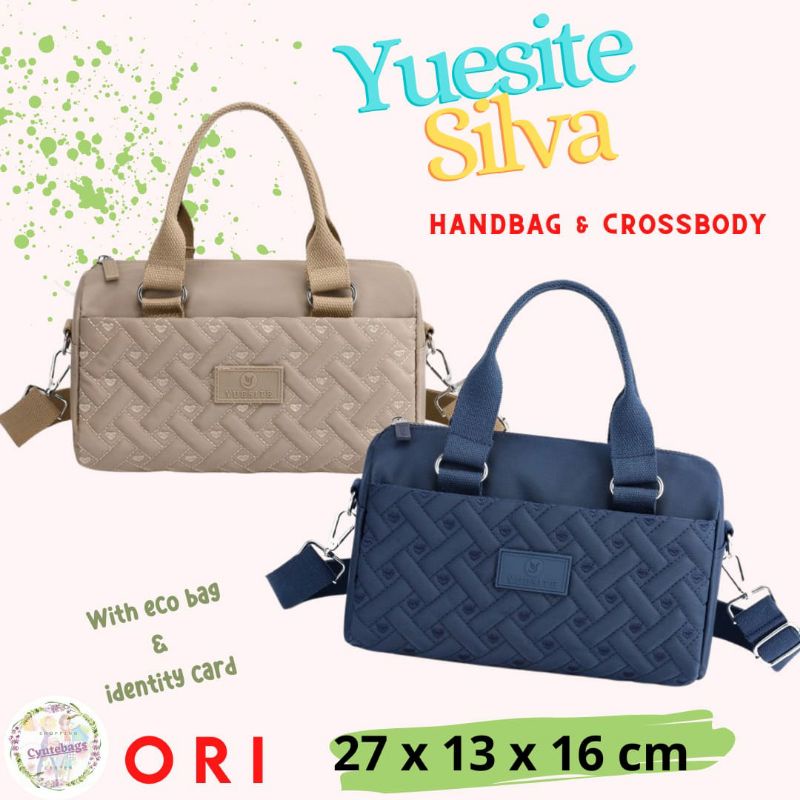 TAS WANITA YUESITE SILVA ORI HANDBAG SELEMPANG IMPORT WATERPROOF CYUTEBAGS