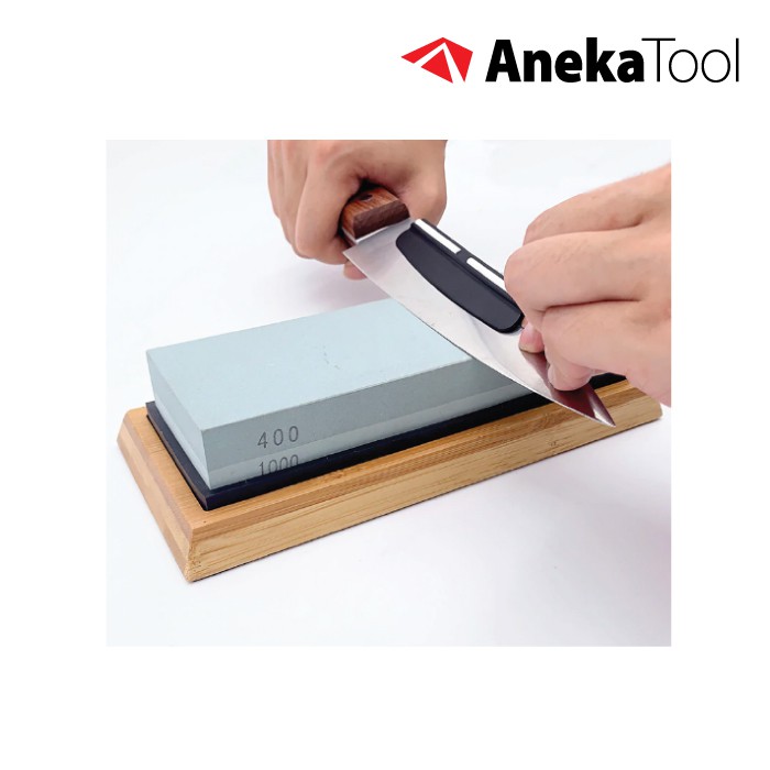 AnekaTool Batu Pengasah Mata Pisau Natural Whetstone