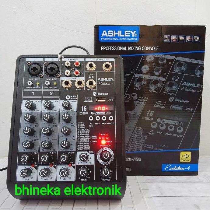 mixer ashley Evolution 4 evolution4 original mixer 4 channel bluetooth