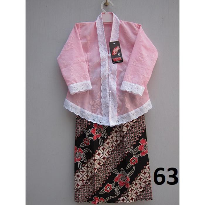 Terpopuler Setelan Kebaya Anak Sd/Paud/ Kebaya Kartini/Kebaya Putih /Size L 1