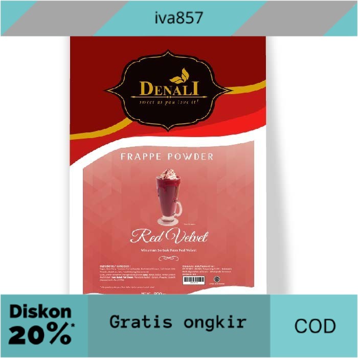 

PROMO Denali Powder Red Velvet GRATIS ONGKIR