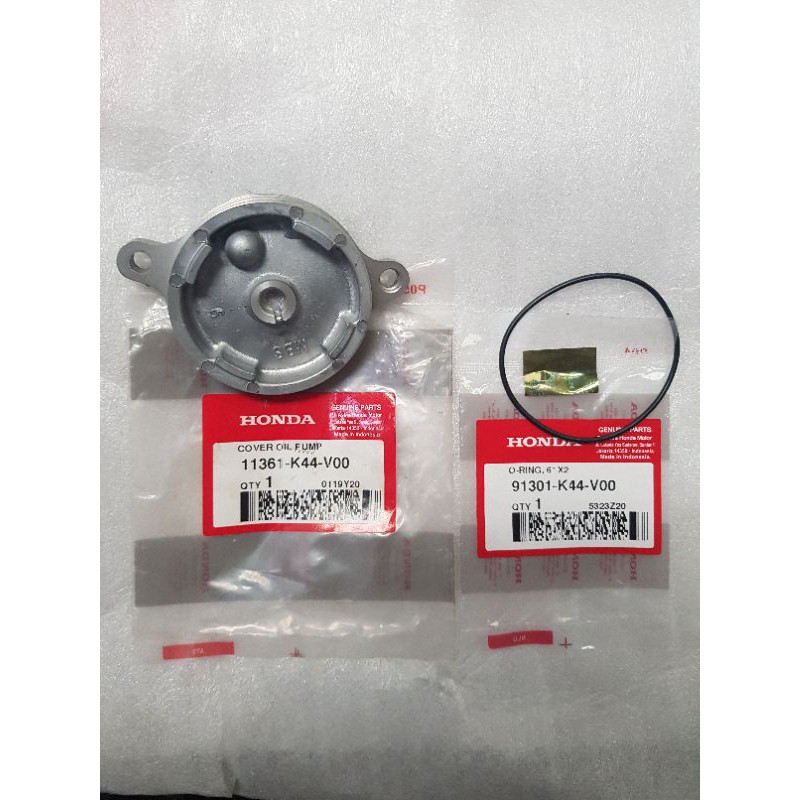 COVER OIL PUMP TUTUP POMPA OLI BEAT ESP SCOOPY ESP BEAT POP ORI AHM