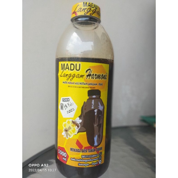 

Madu Langgam Harmoni - ASLI HUTAN RIAU (500GR)
