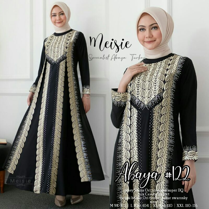Zelia maxy / Abaya turkey bordir ori