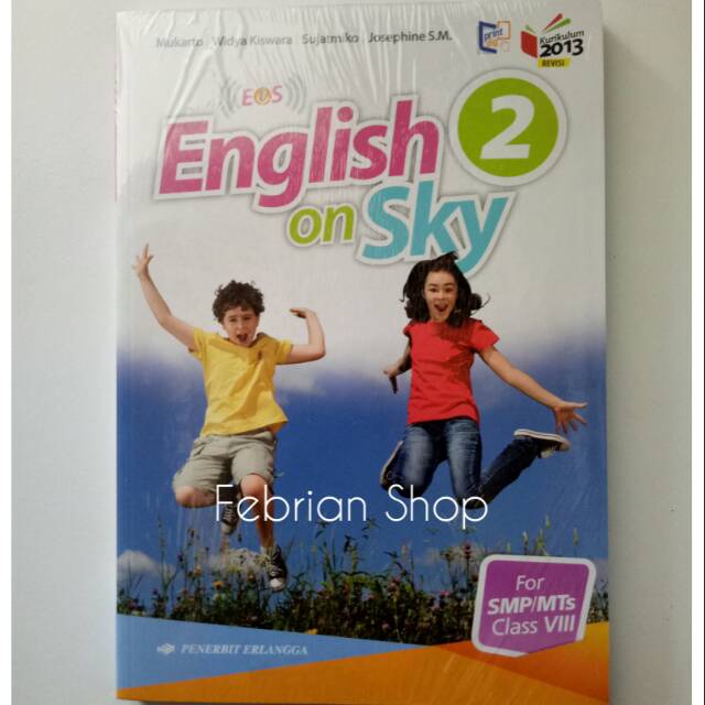 Buku English On Sky Smp Mts Kelas 8 Revisi K13n Shopee Indonesia