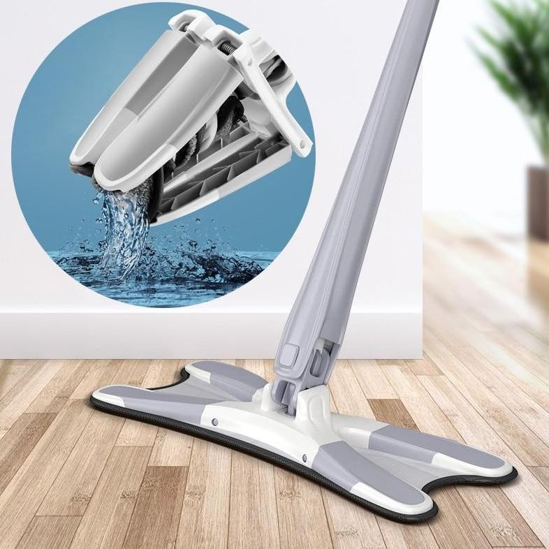 AUTO MOP CLEANER - Alat Pel Lantai Flexible Peras Otomatis