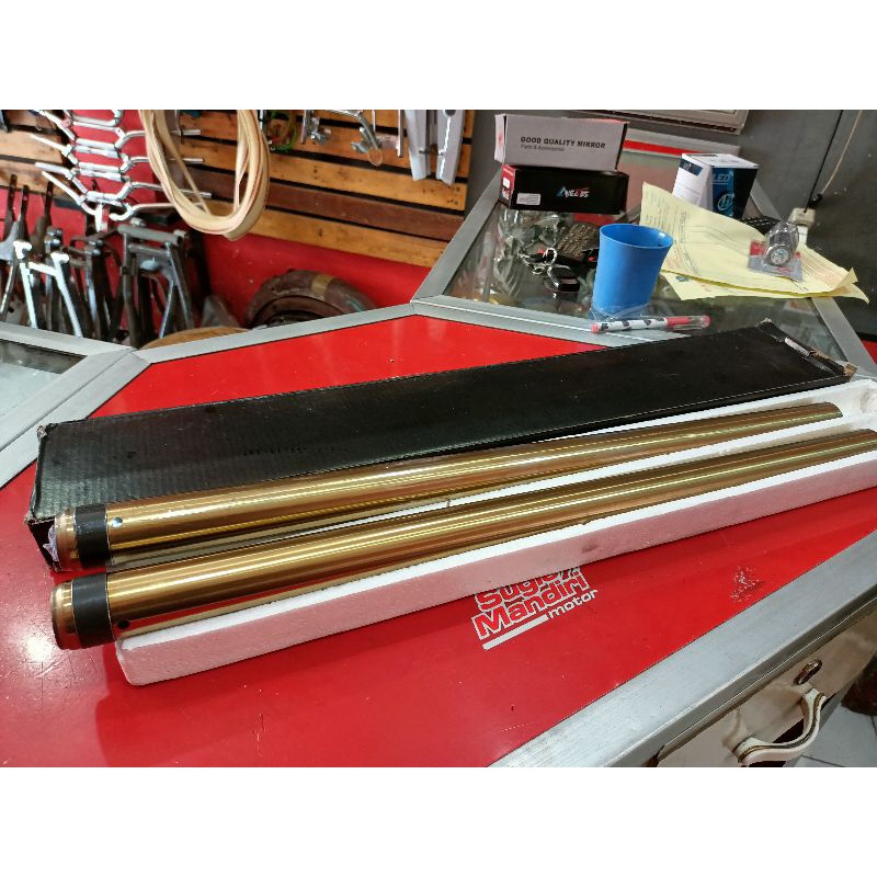 as shock/as skok depan gold ninja rr