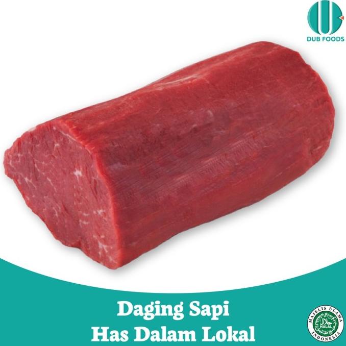 

Sso42 - Daging Sapi Has Dalam Lokal Tenderloin Lokal 1 Kg Store_Gemoy