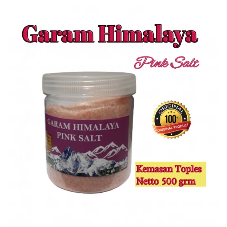 

Garam Himalaya 500 gram pink salt