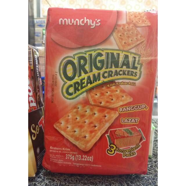 

Munchy's Original Cream Crackers 375gr