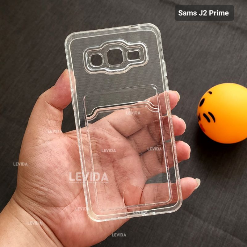 Samsung J2 Prime Card Case Bening Slot Kartu Case Samsung J2 Prime