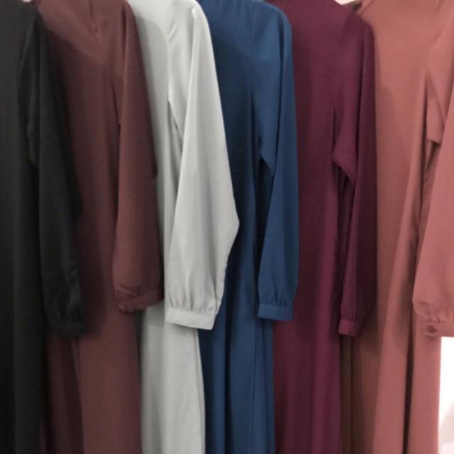 Daily Gamis Aljenna Dark Magenta