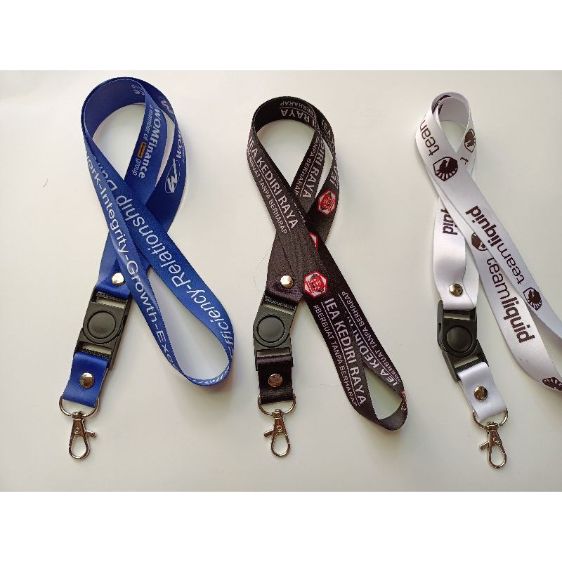 

Lanyard / Tali id card custum 2 sisi (satuan)