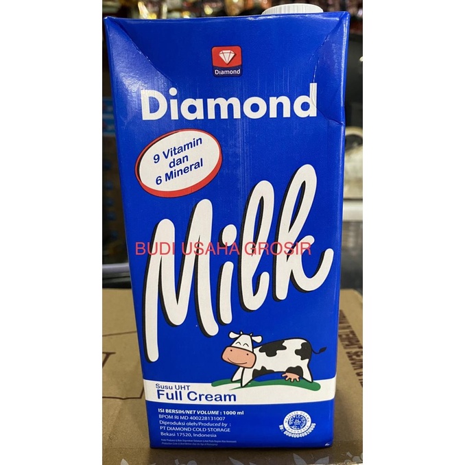 

Susu Diamond 1 Liter Full Cream