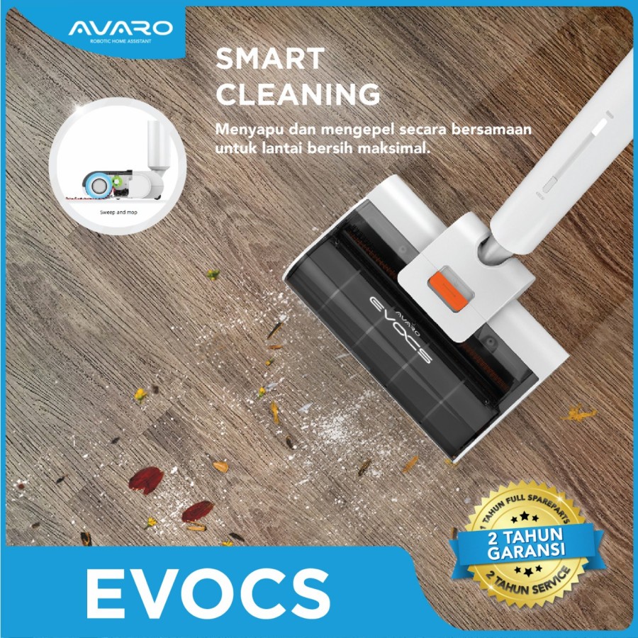 Avaro Evocs Powerful Wet and Dry Floor Cleaning Alat Pel