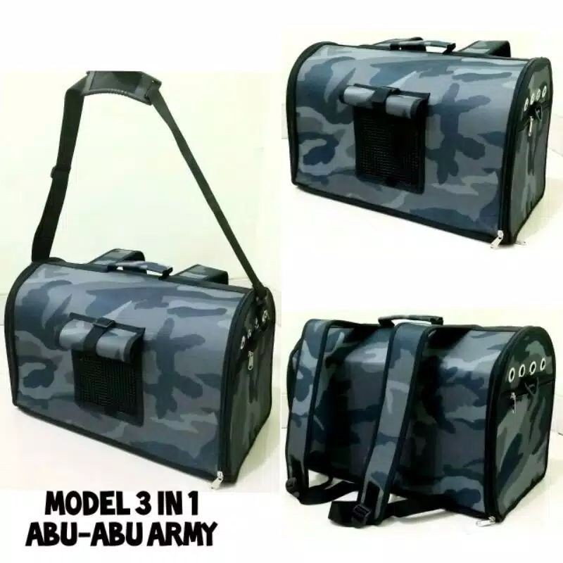 HS Pet cargo 3 in 1 Tas Kucing dan hewan / Pet carrier