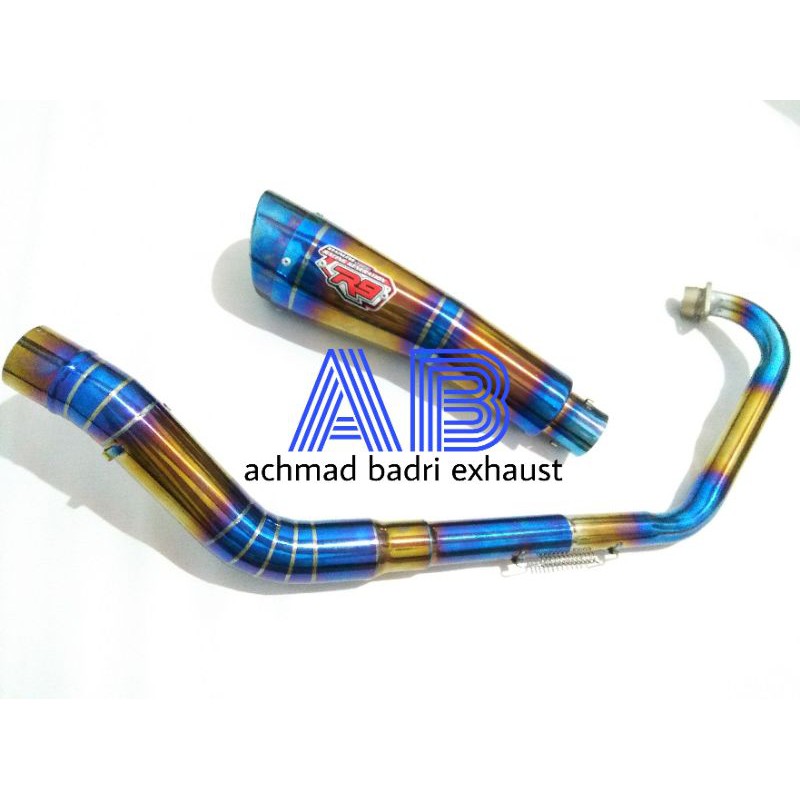 knalpot racing satria fu Kidal model r9 h2 bluemoon