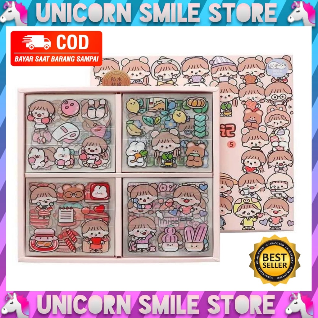 

1 LEMBAR STICKER 3D BOTOL MINUMAN AKSESORIS BOTTLE ANTI AIR TEMPELAN STCIKER CASE BUKU KULKAS PROMO