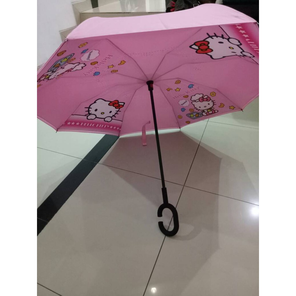 PAYUNG TERBALIK KARAKTER CARTOON DISNEY