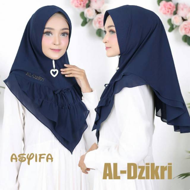 Hijab khimar asyifa al dzikri by ariel collection ori termurah
