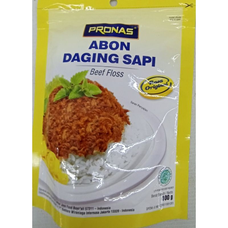 

pronas abon daging sapi 100gr