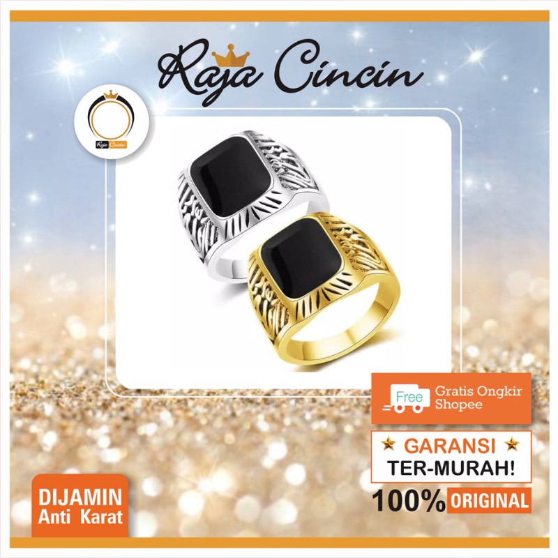 Cincin Silver Perak Emas Cincin Lafadz Allah Cincin