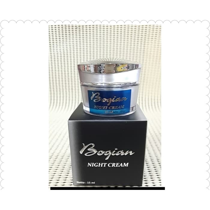 BOGIAN NIGHT CREAM TERDAFTAR BPOM 15 GR