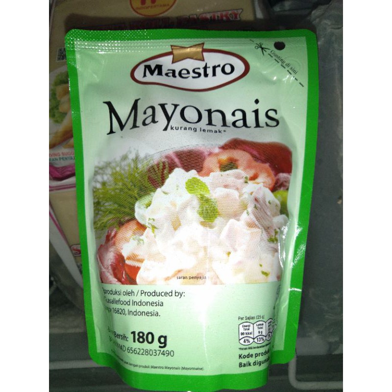 

mayonaise maestro 180 gr