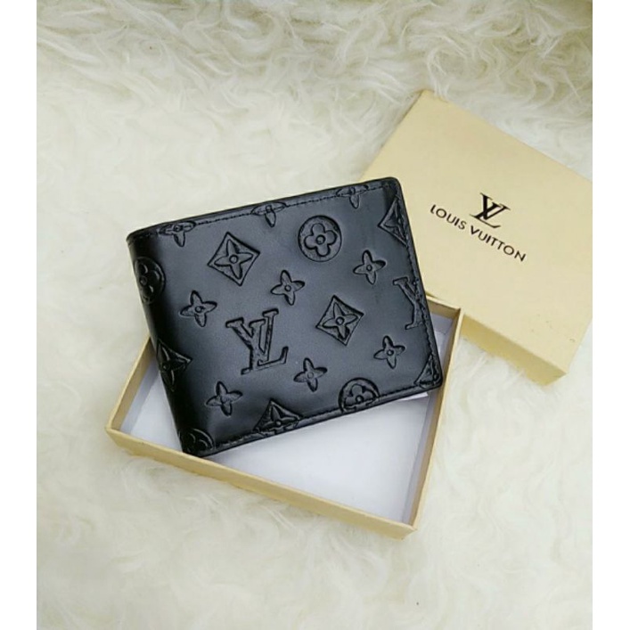 Dompet Pria Pendek Kulit Embos