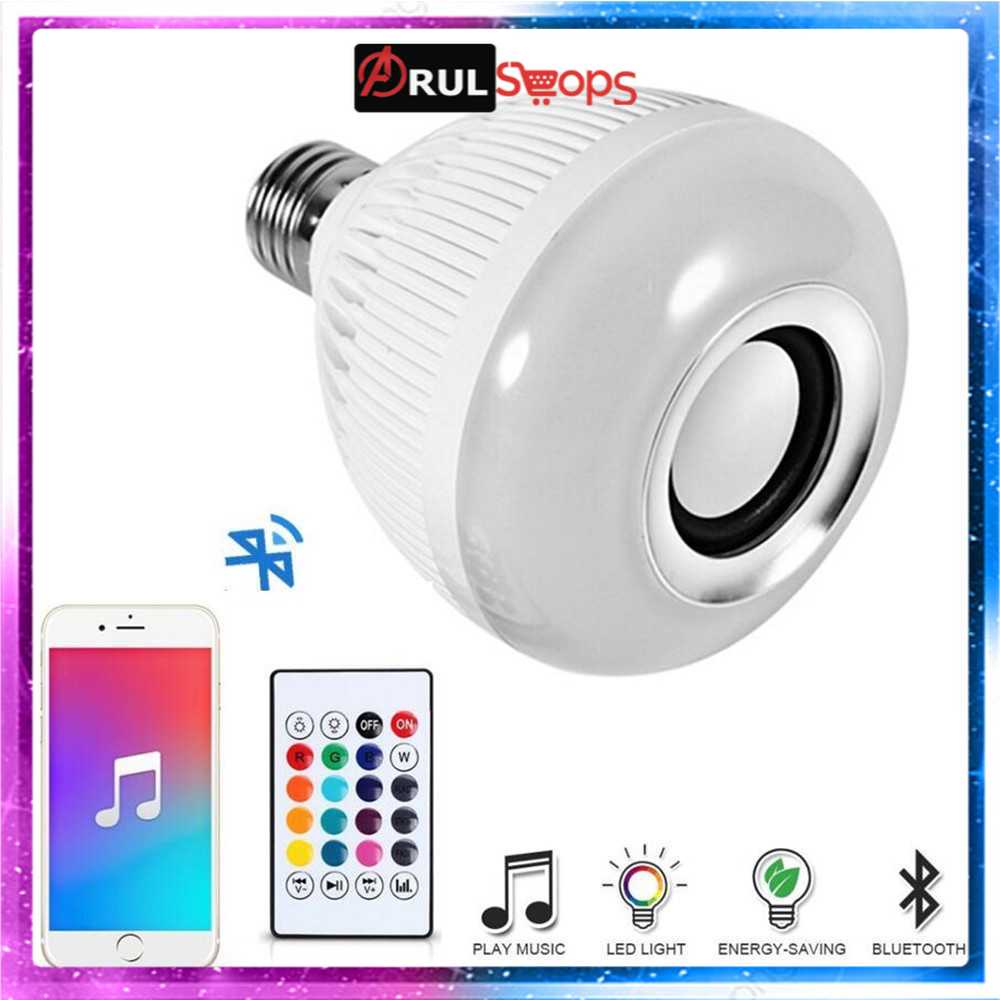 Bohlam LED RGB E27 6W with Bluetooth Speaker - YNL