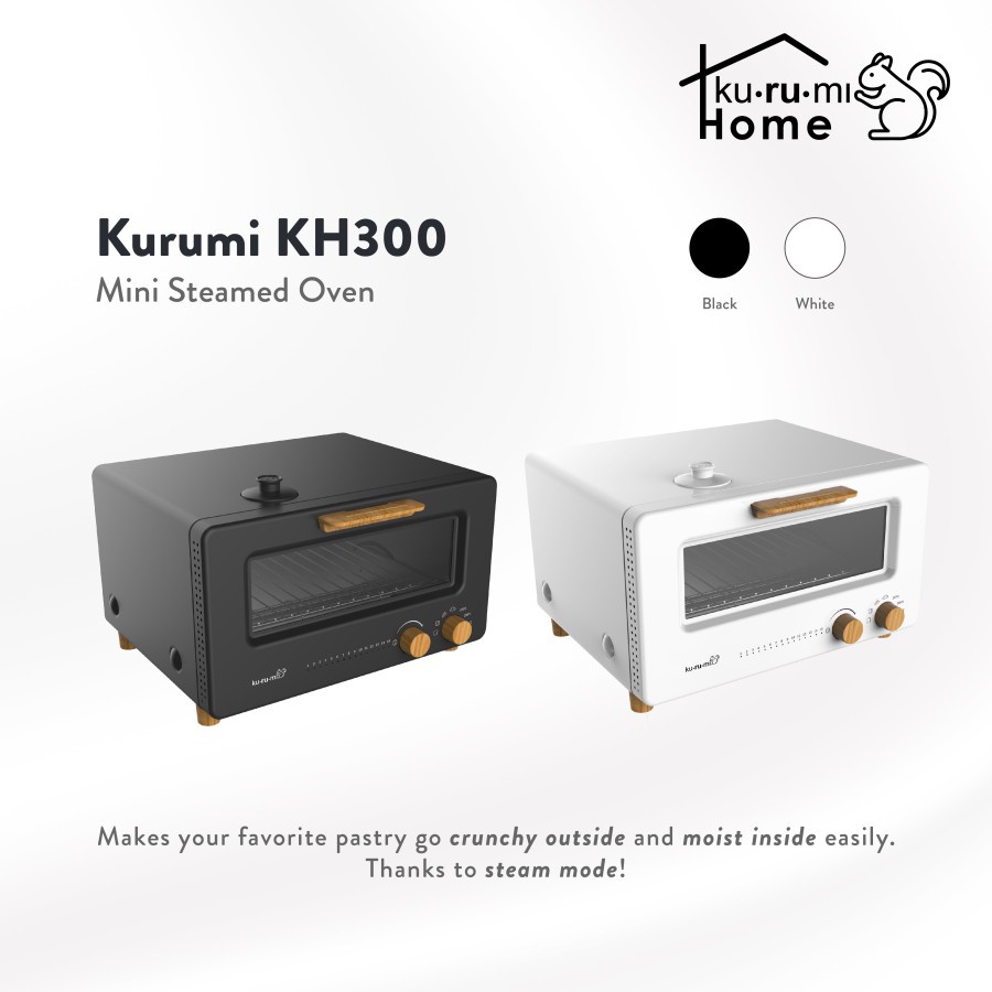 Kurumi Home Mini Steam Oven Toaster KH-300