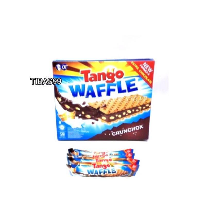 

TANGO WAFFLE CRUNCHOK COKLAT ISI 20pcs 8g Wafer Tango