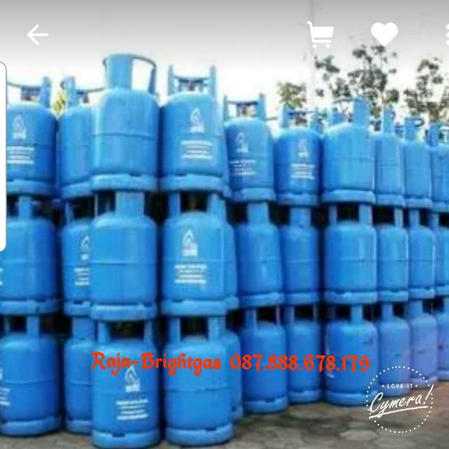 Tabung Kosong LPG 12kg Biru