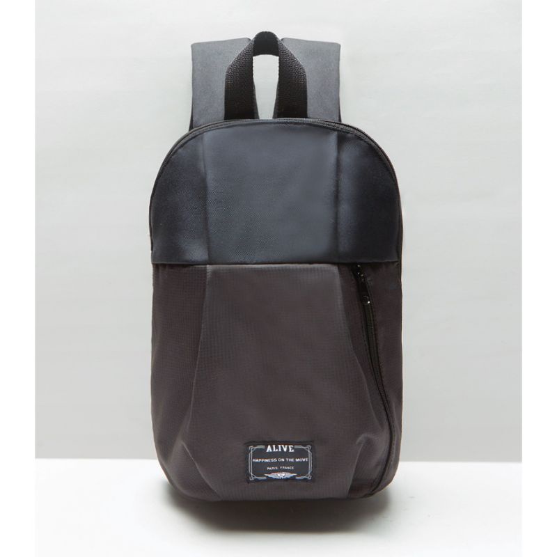 Tas Ransel Pria Alive ARESSIO Black