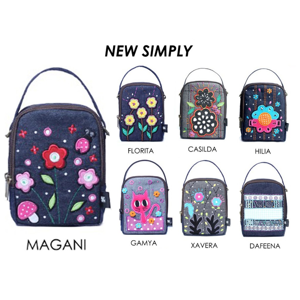 MUDAGAYA NEW SIMPLY Tas  Selempang Cantik  Pouch Wanita 