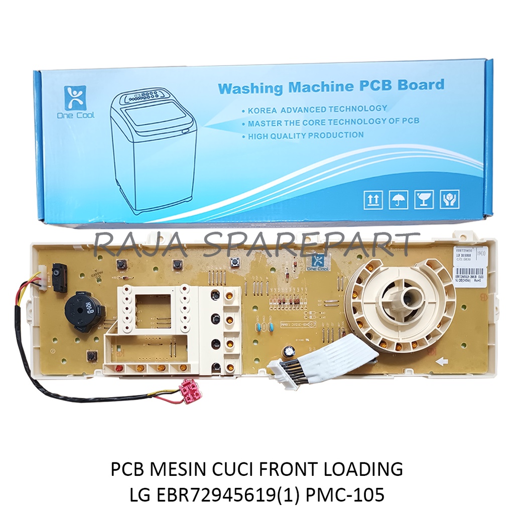 PCB/MODUL MESIN CUCI FRONT LOADING LG EBR72945619(1) PMC-105