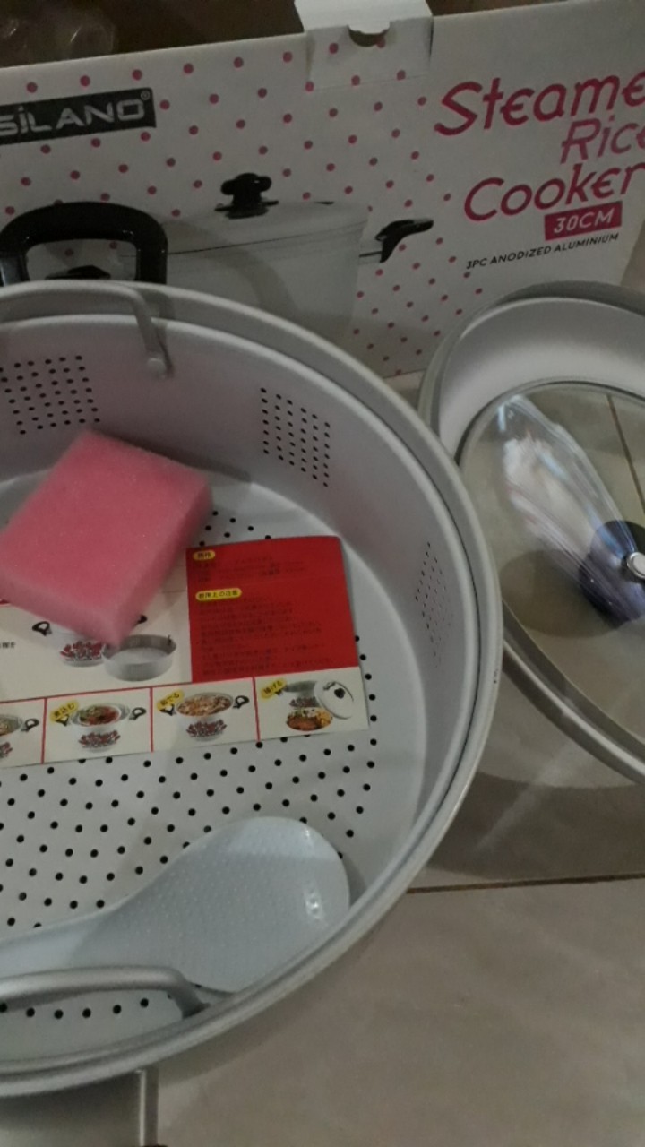 Panca Guna / Pancaguna Panci Kukusan Langseng 30cm Alumunium