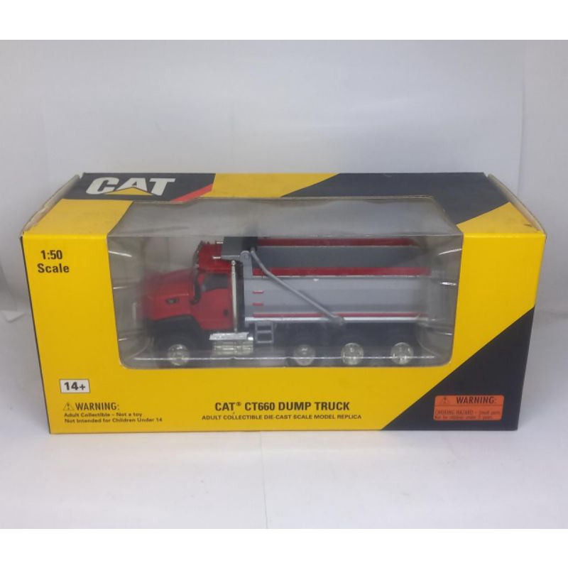 diecast miniatur alat berat truck 1:50 caterpillar cat ct660